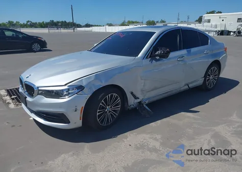 2020 BMW 530I из США, поврежденный, VIN WBAJR3C09LBP95403